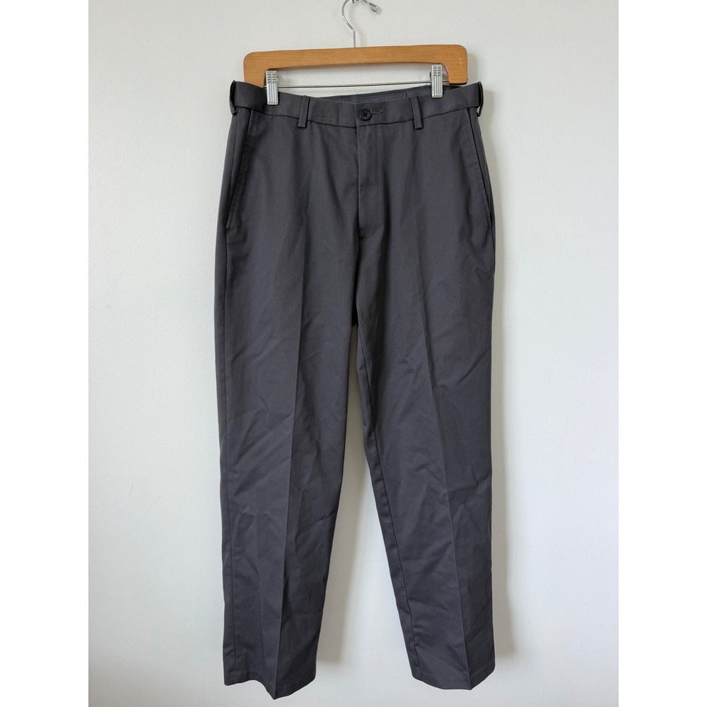 Haggar Men's Dress Pants – Dark Grey – 32x32 – Classic Fit‎  - flawed